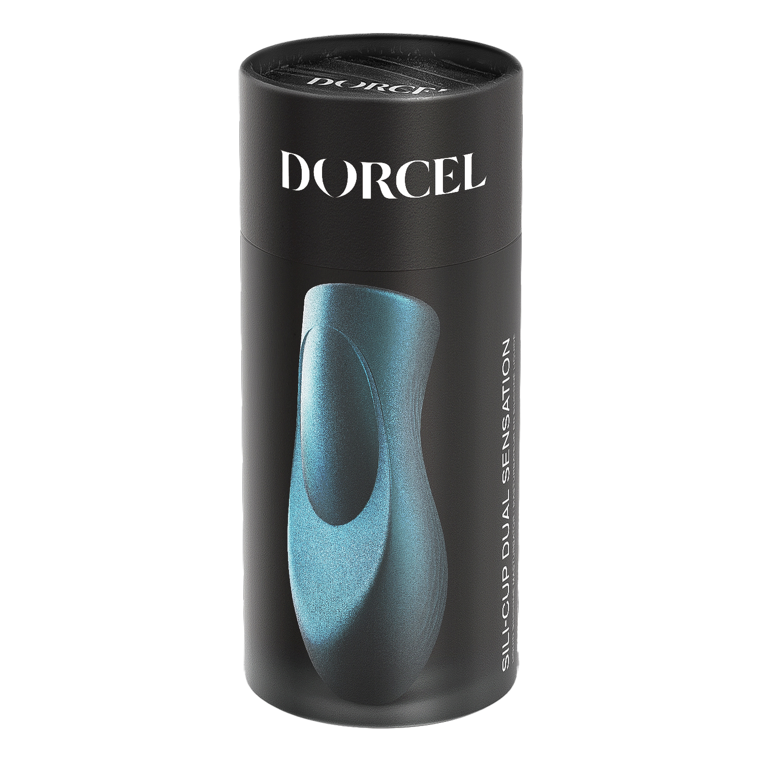 Dorcel - Sili-Cup - Dual Sensation Masturbator - Blau Metallic
