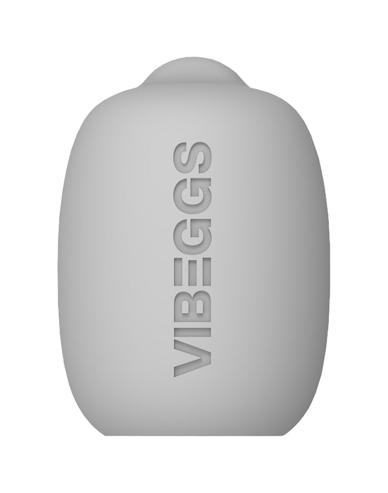 VIBEGGS - Twisty Tongues - Vibrierende Masturbationshülle - Weiß