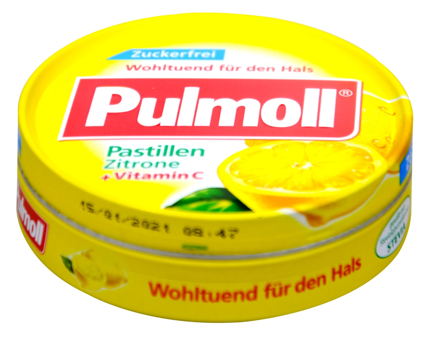 Pulmoll Zitrone Zuckerfrei, 50 g