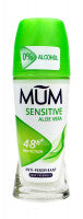 Mum Deo Roller Sensitive Aloe Vera, 50 ml