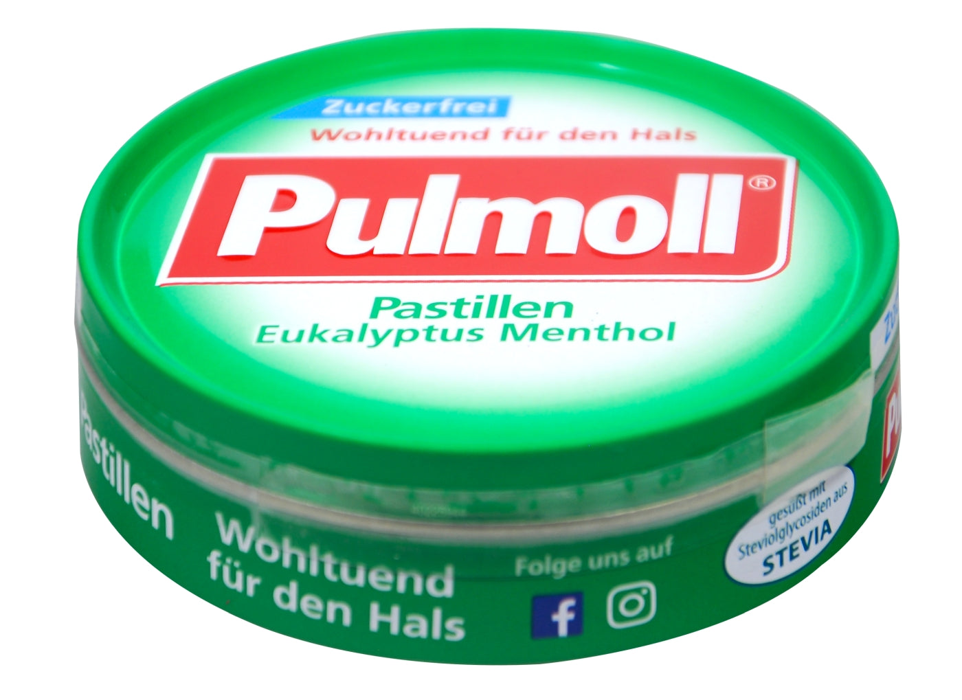 Pulmoll Eukalyptus Menthol Zuckerfrei, 50 g