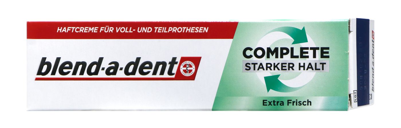 Blend-a-dent Haftcreme Complete Starker Halt Extra Frisch, 47 g
