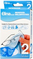 Brillen Putztuch Microfaser Blau, 2 er