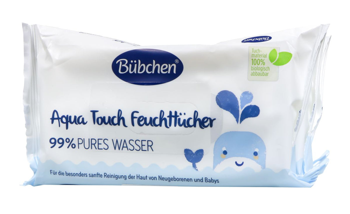 Bübchen Feuchttücher Aqua Touch, 3 x 48 er