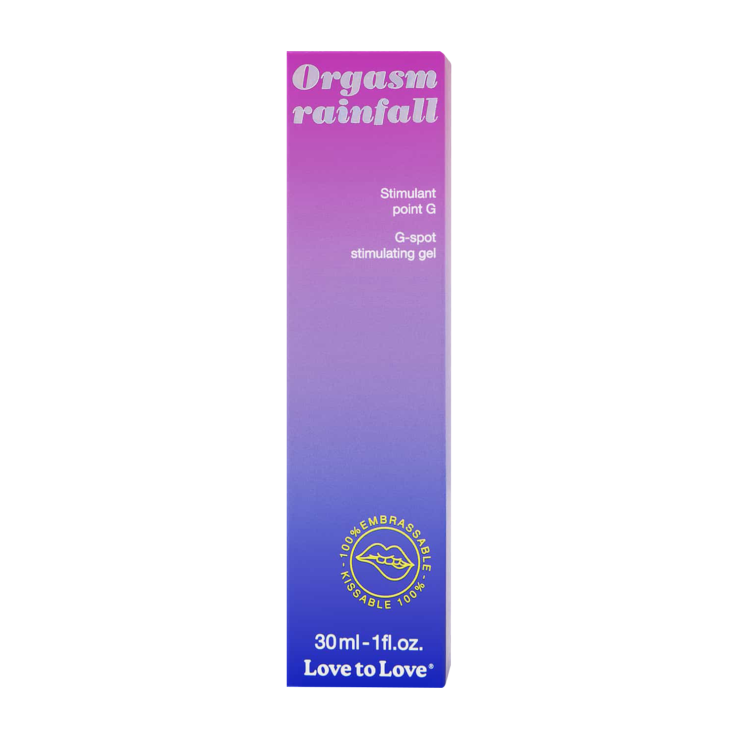 3: Love to Love - Orgasm Rainfall - G-Punkt Stimulationsgel - 30ml