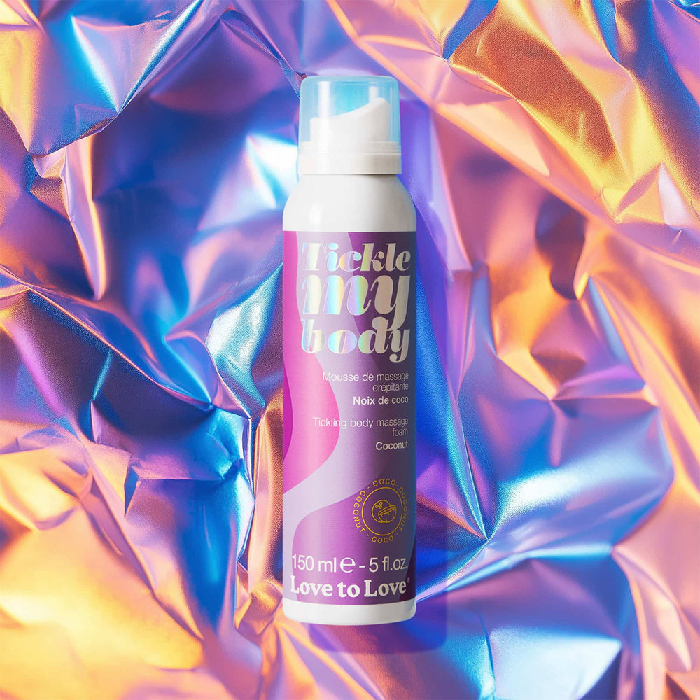 3: Love to Love - Tickle My Body - Massageschaum - Kokosnuss - 150 ml