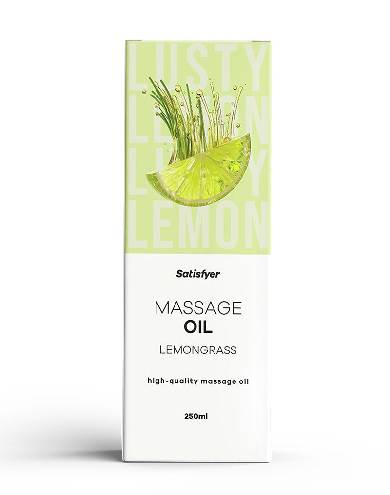 Satisfyer – Massageöl – Lemongrass – 250 ml