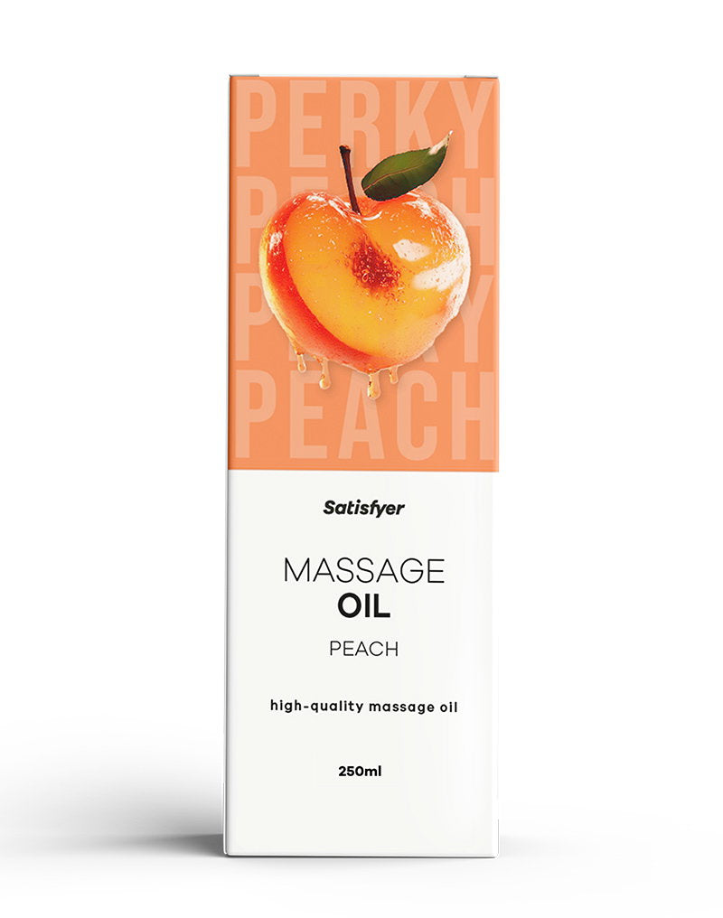 Satisfyer -  Massage Oil - Peach - 250ml