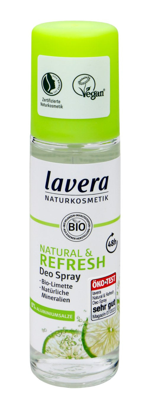 Lavera Natural & Refresh Deo Spray, 75 ml