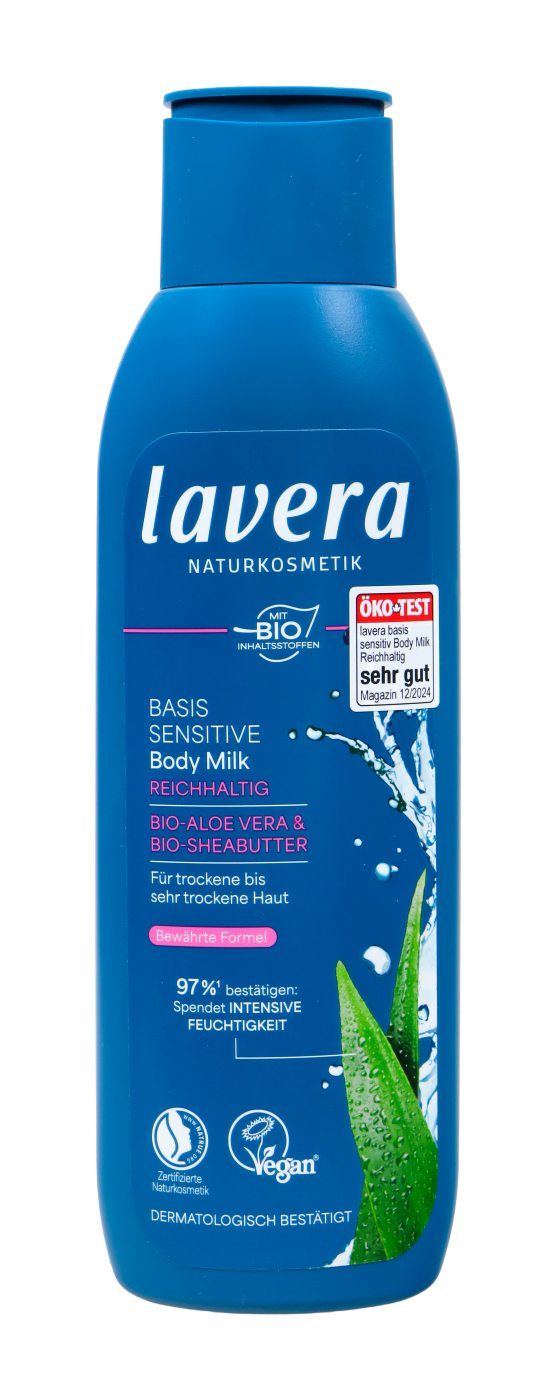 Lavera Basis Sensitive Body Milk Reichhaltig, 250 ml