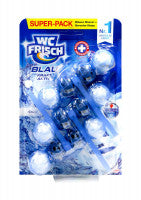 WC Frisch Duftspüler Blaukraft Aktiv Chlor, 3x50 g