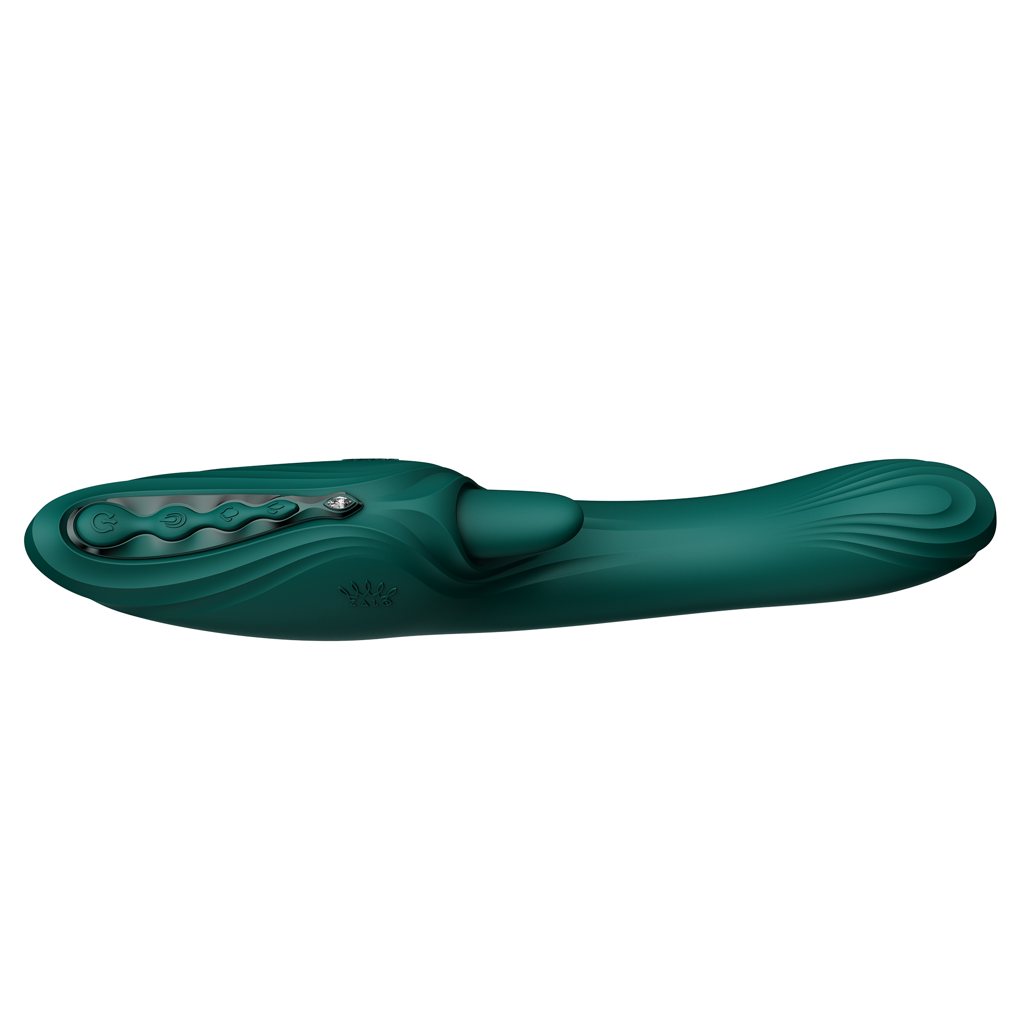 ZALO – Ares – G-Punkt-Rabbit-Vibrator mit App-Steuerung – Türkisgrün