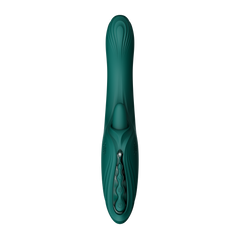 ZALO – Ares – G-Punkt-Rabbit-Vibrator mit App-Steuerung – Türkisgrün