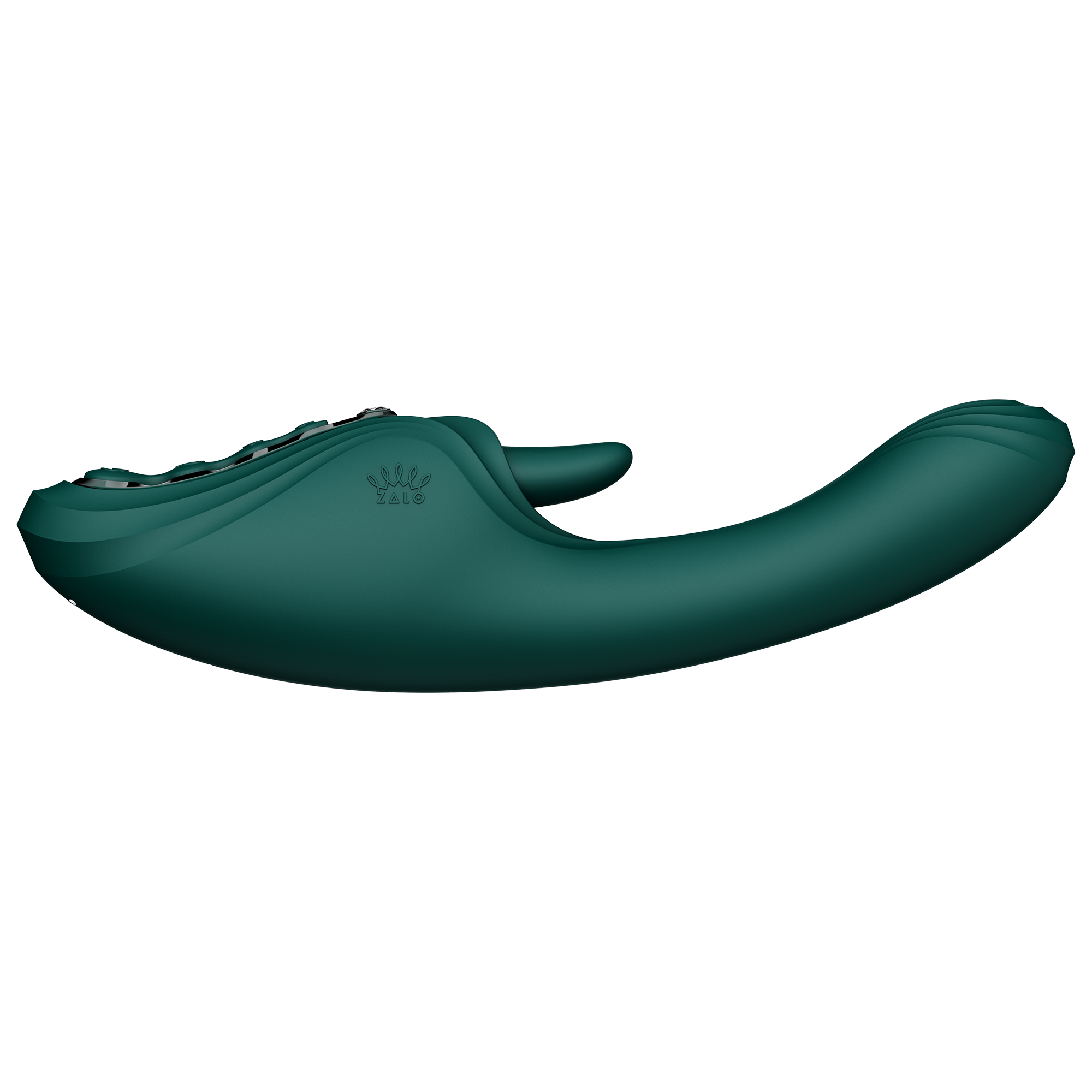 ZALO – Ares – G-Punkt-Rabbit-Vibrator mit App-Steuerung – Türkisgrün