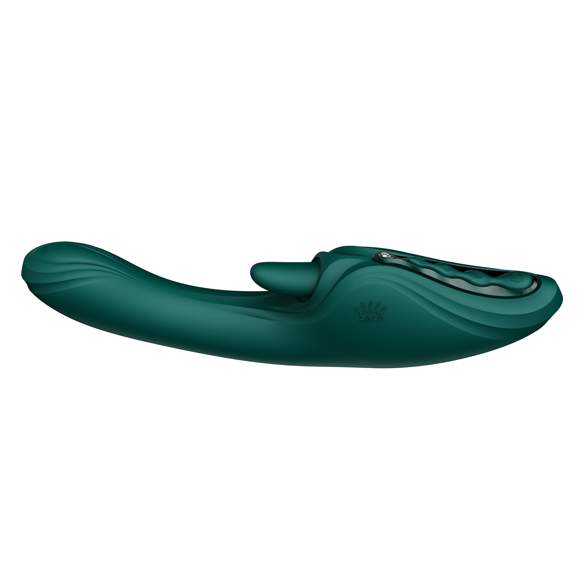 ZALO – Ares – G-Punkt-Rabbit-Vibrator mit App-Steuerung – Türkisgrün