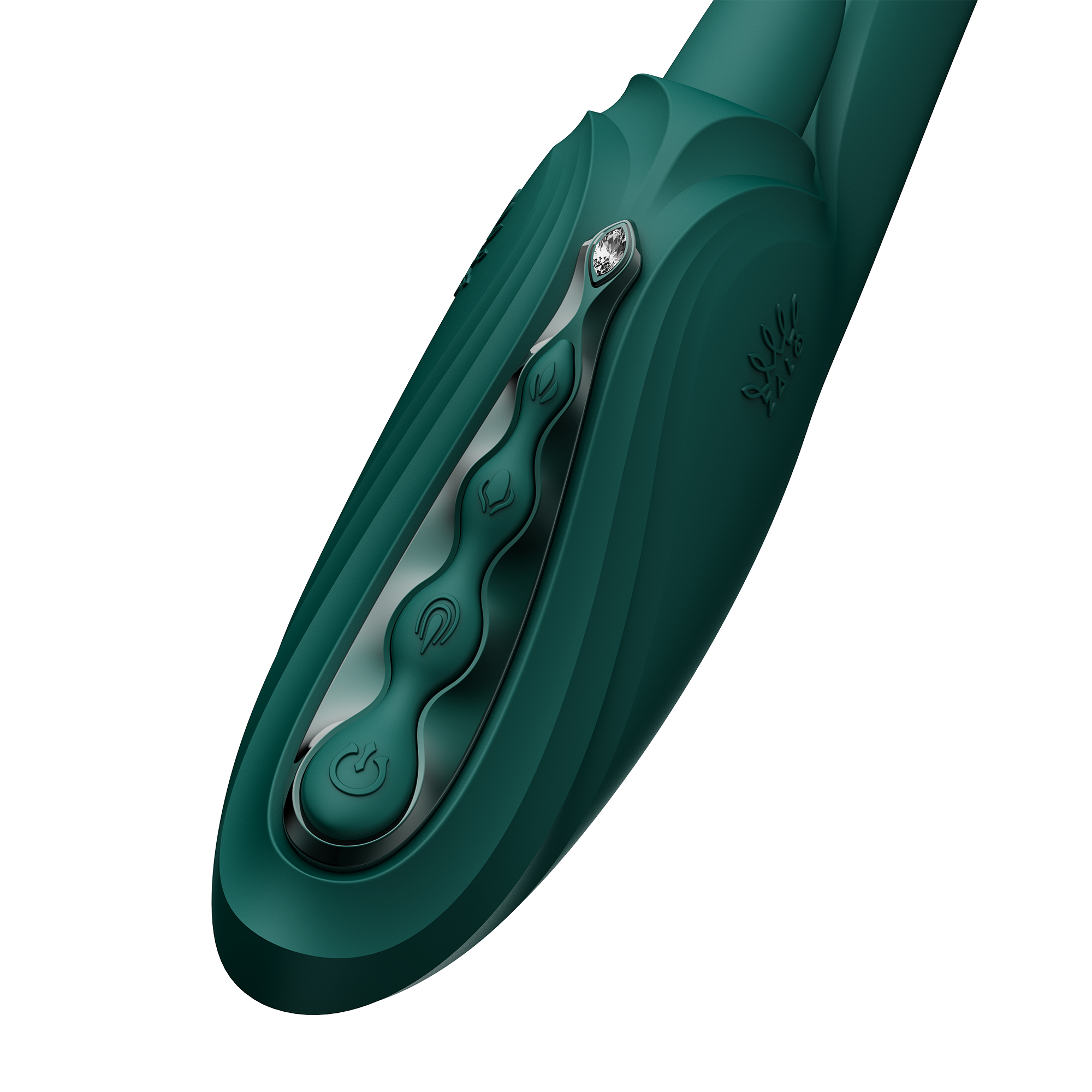 8: ZALO – Ares – G-Punkt-Rabbit-Vibrator mit App-Steuerung – Türkisgrün