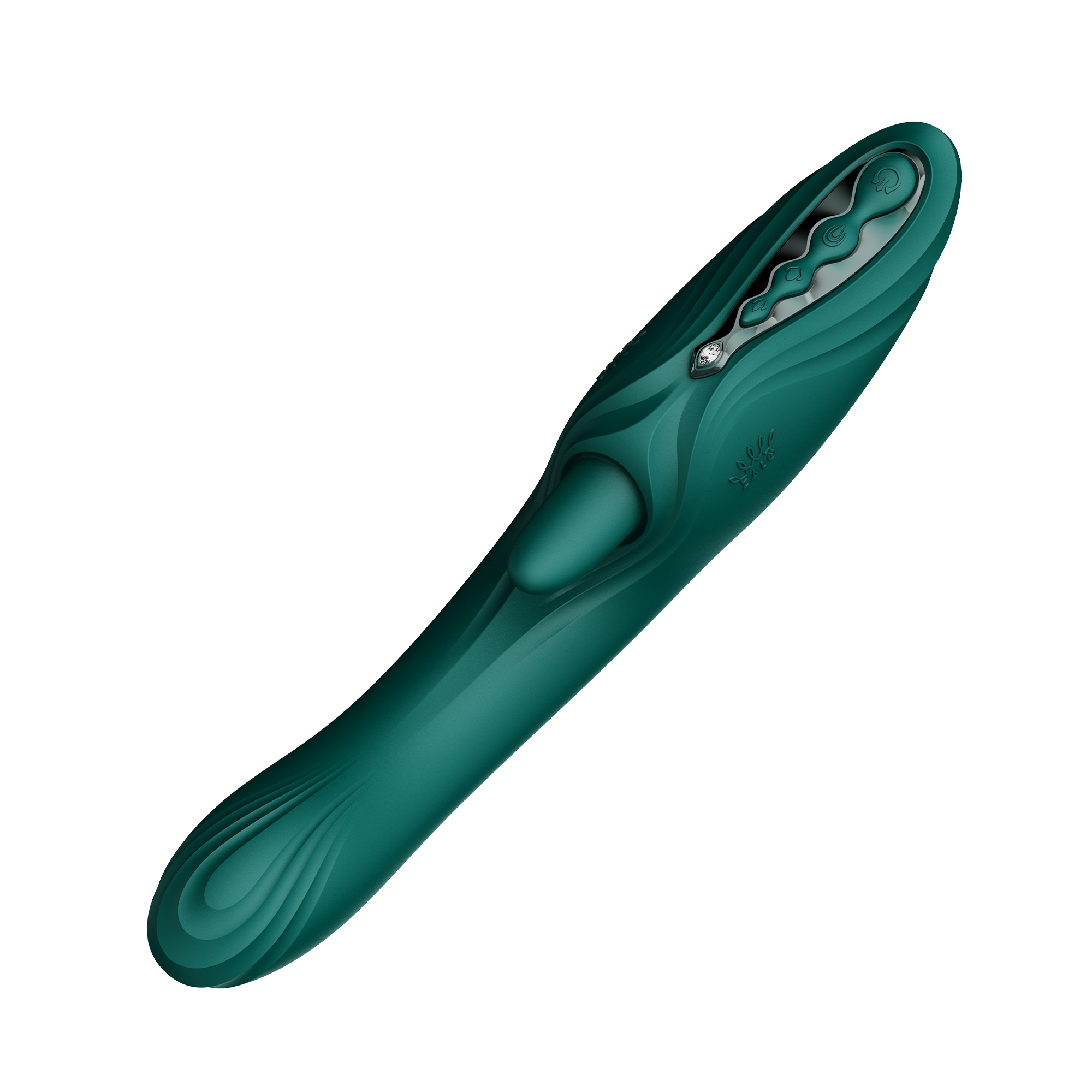10: ZALO – Ares – G-Punkt-Rabbit-Vibrator mit App-Steuerung – Türkisgrün