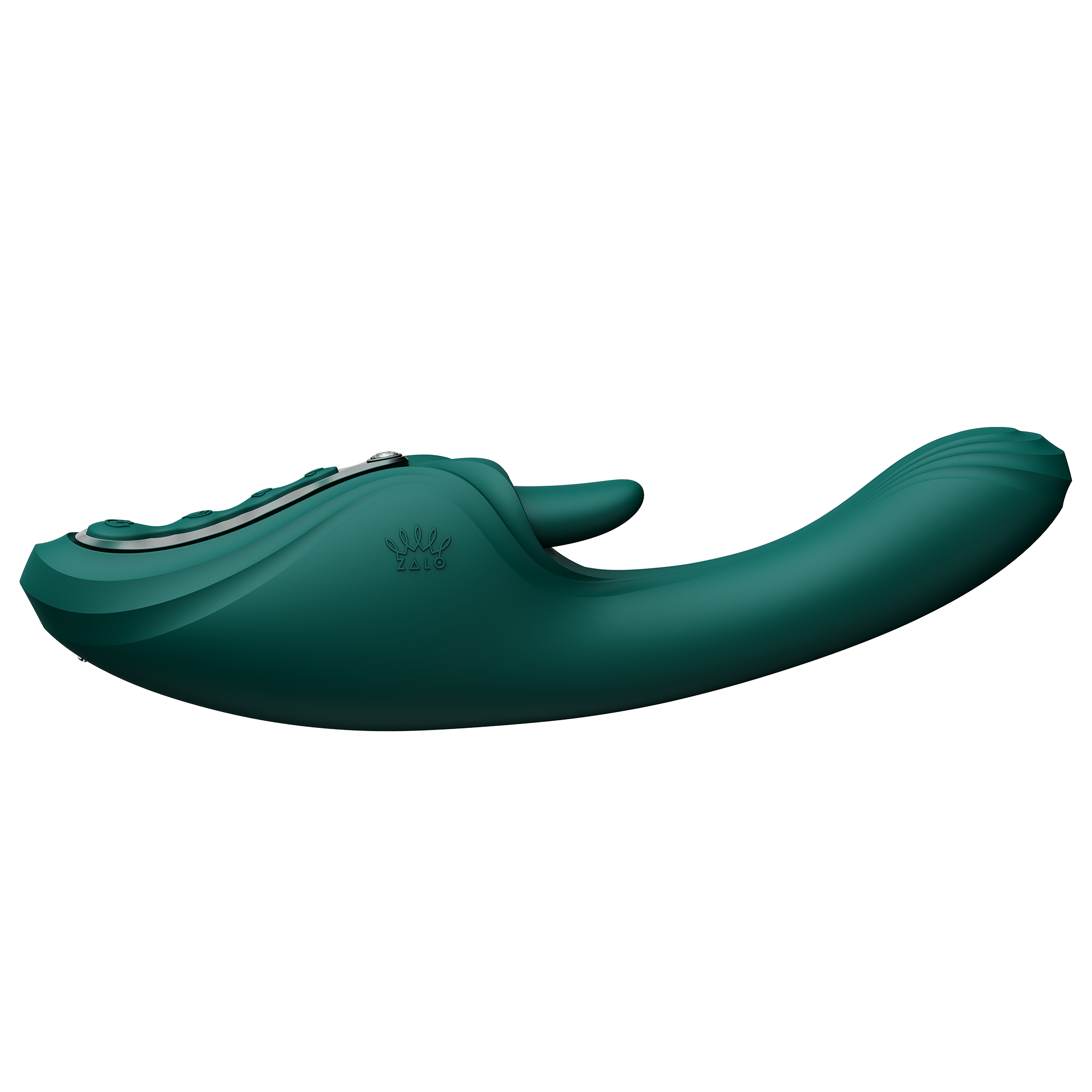 ZALO – Ares – G-Punkt-Rabbit-Vibrator mit App-Steuerung – Türkisgrün