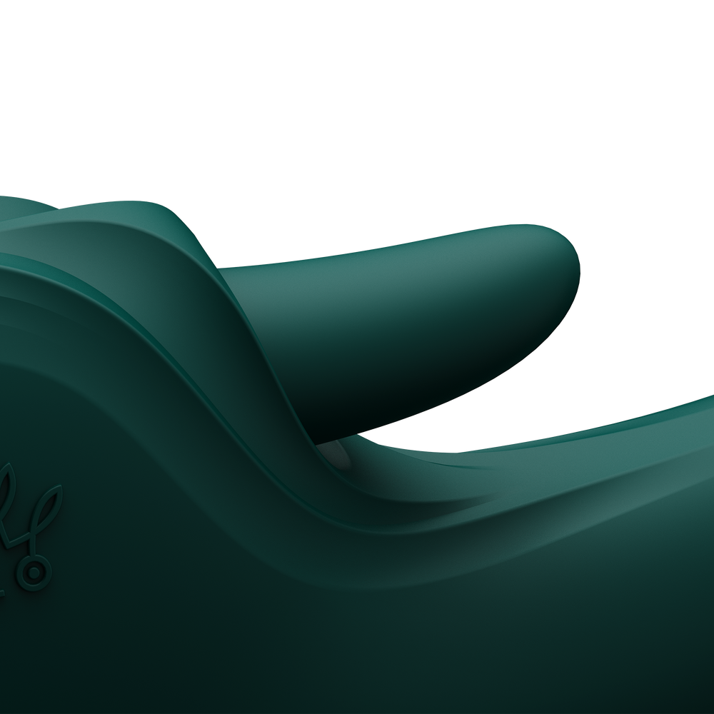 ZALO – Ares – G-Punkt-Rabbit-Vibrator mit App-Steuerung – Türkisgrün