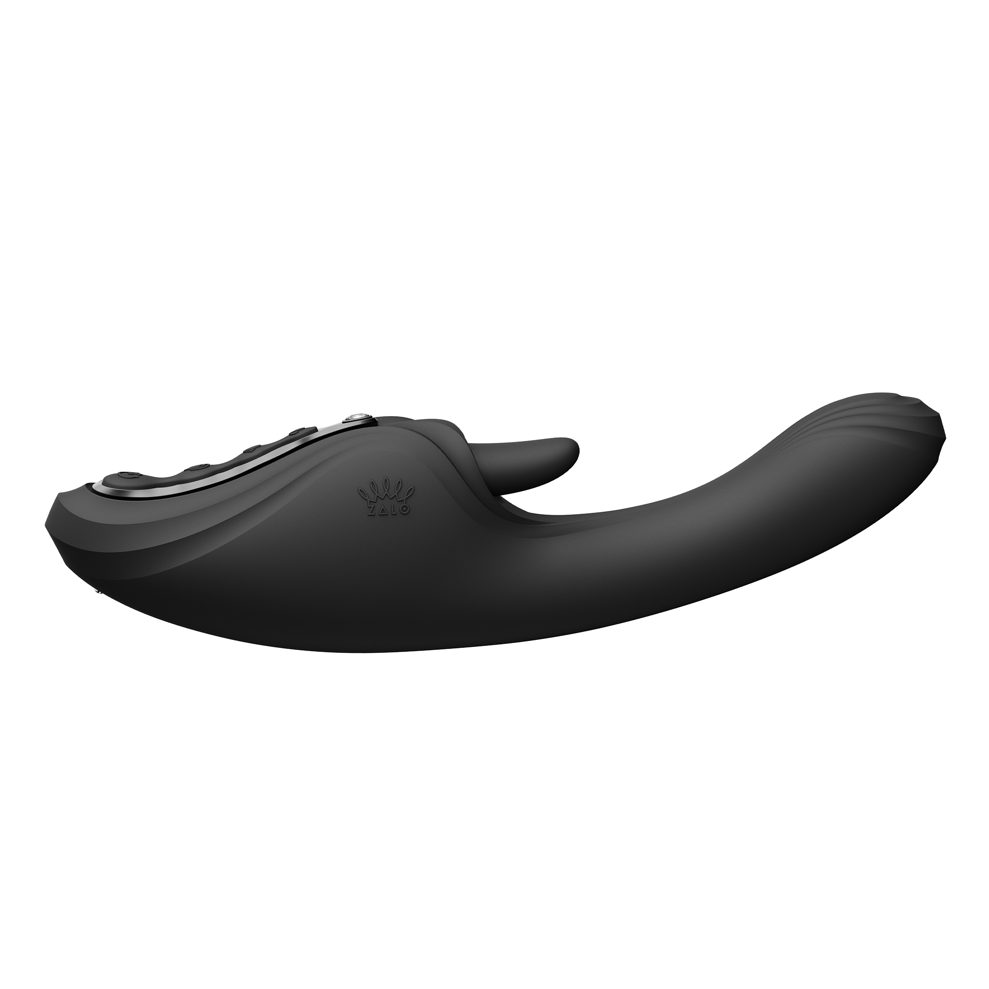 ZALO - Ares - G-Spot Rabbit Vibrator App-Controlled - Obsidianschwarz