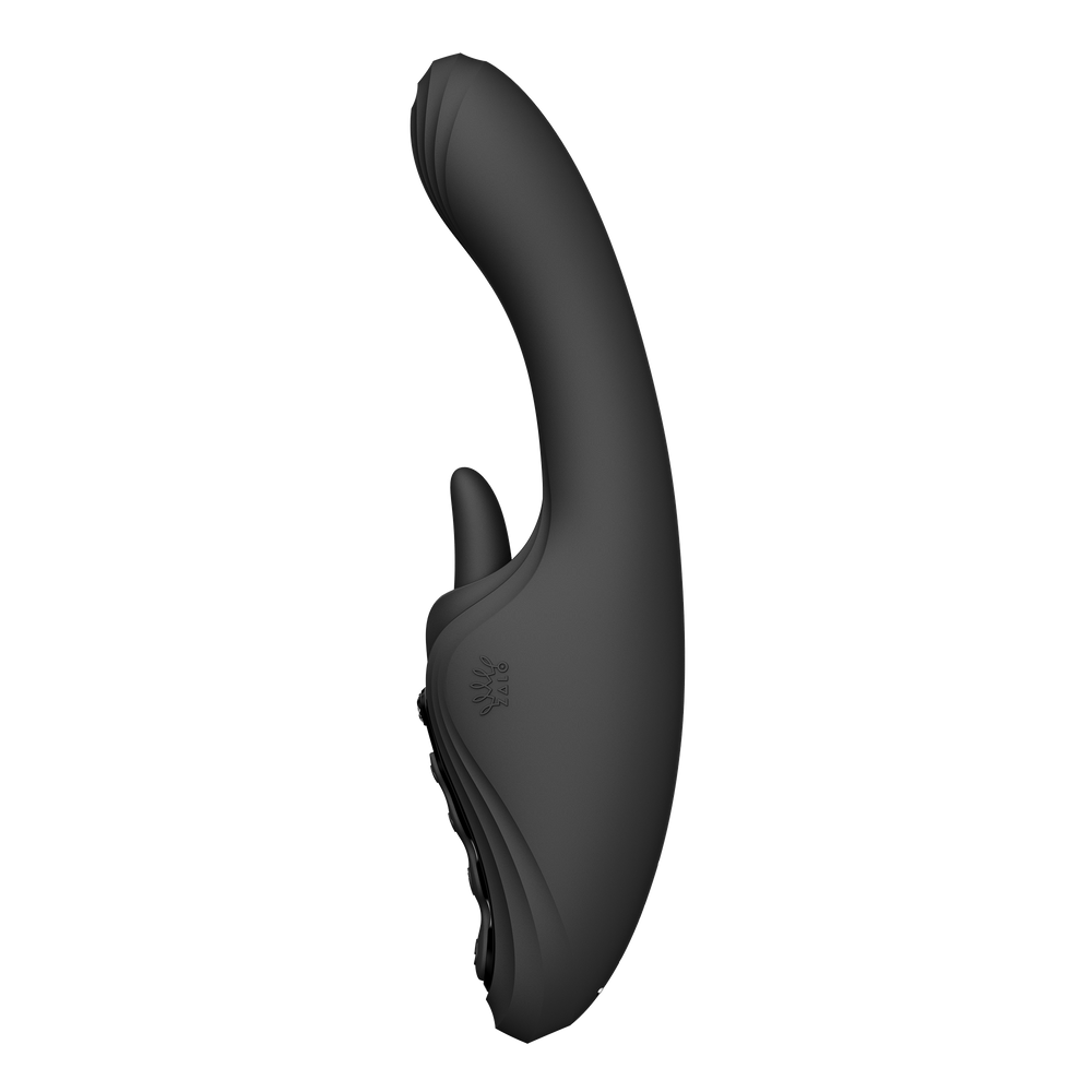 ZALO - Ares - G-Spot Rabbit Vibrator App-Controlled - Obsidianschwarz
