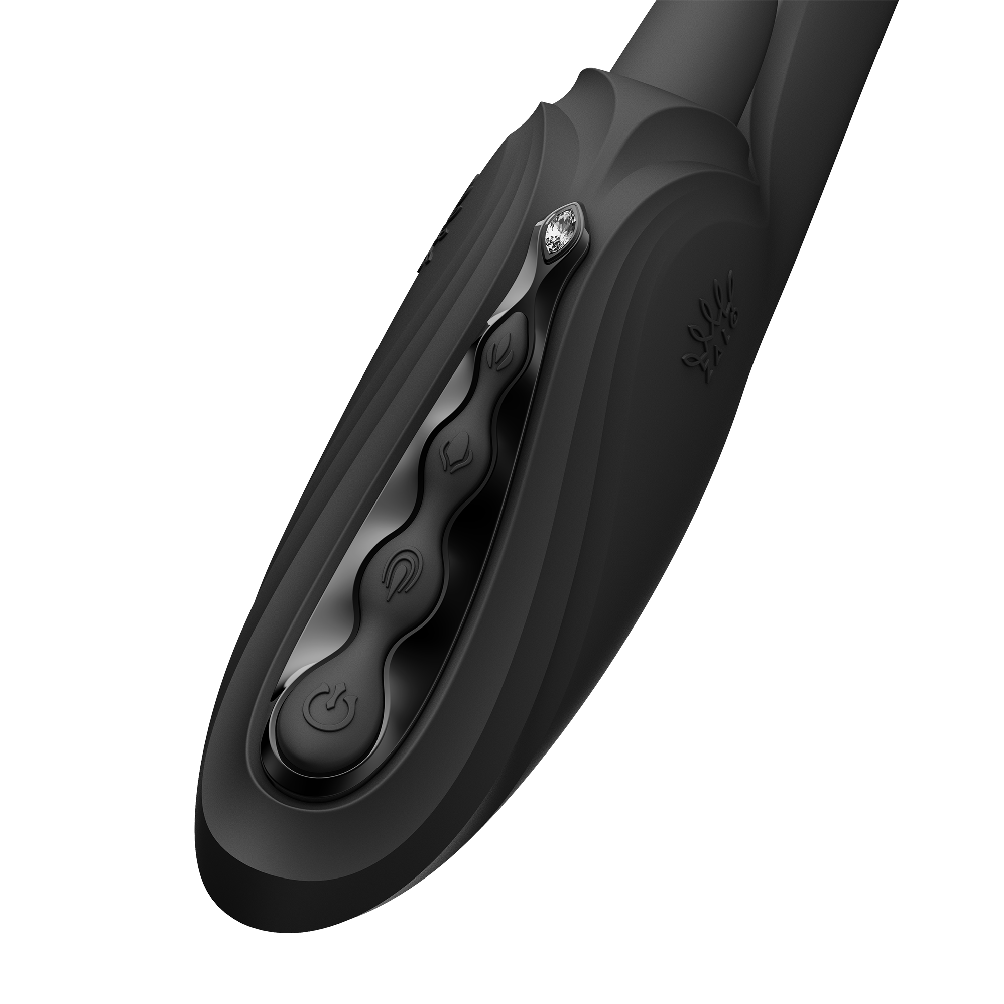 7: ZALO - Ares - G-Spot Rabbit Vibrator App-Controlled - Obsidianschwarz
