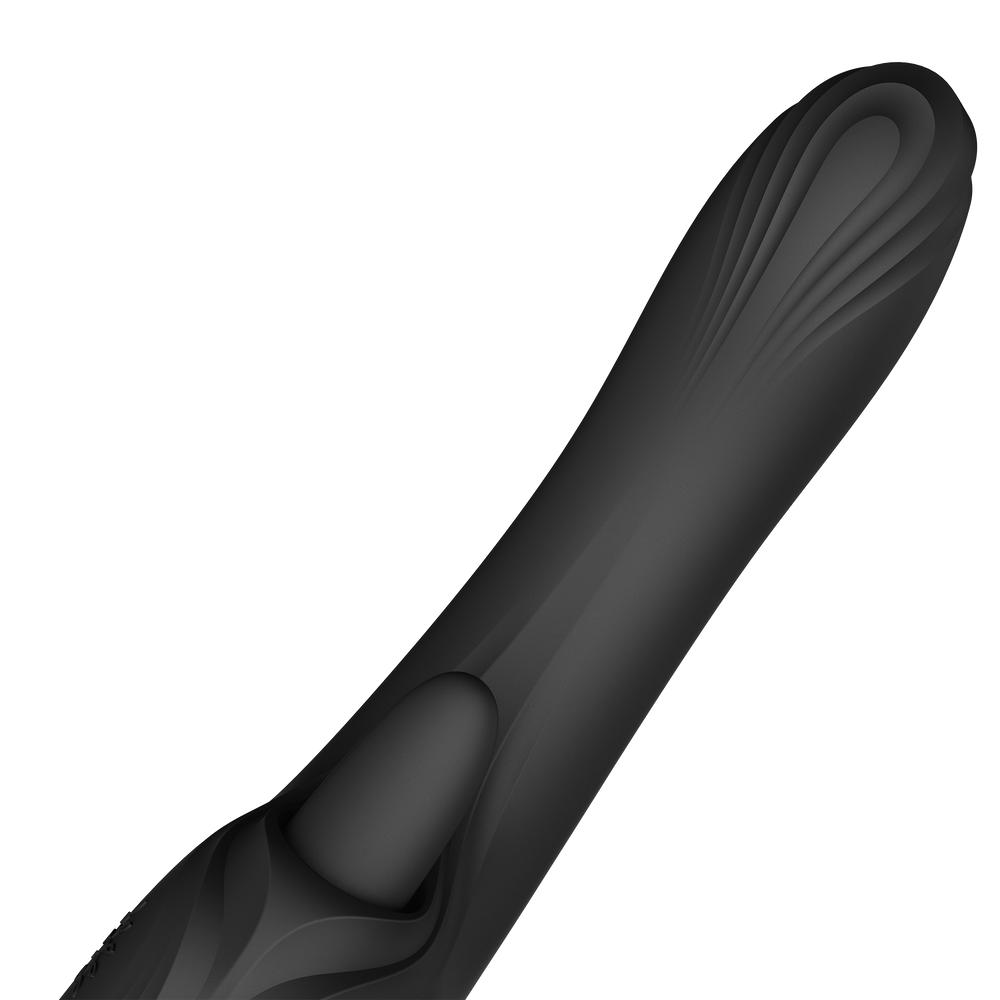ZALO - Ares - G-Spot Rabbit Vibrator App-Controlled - Obsidianschwarz