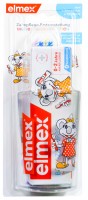 Elmex Baby Zahnpflege Erstausstattung Becher/Zahncr./2Zahnb., 4 teilig