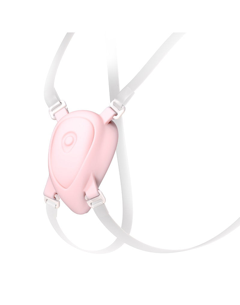 LUXUS – Luxus Tragbares Harness – Transparent/Pink