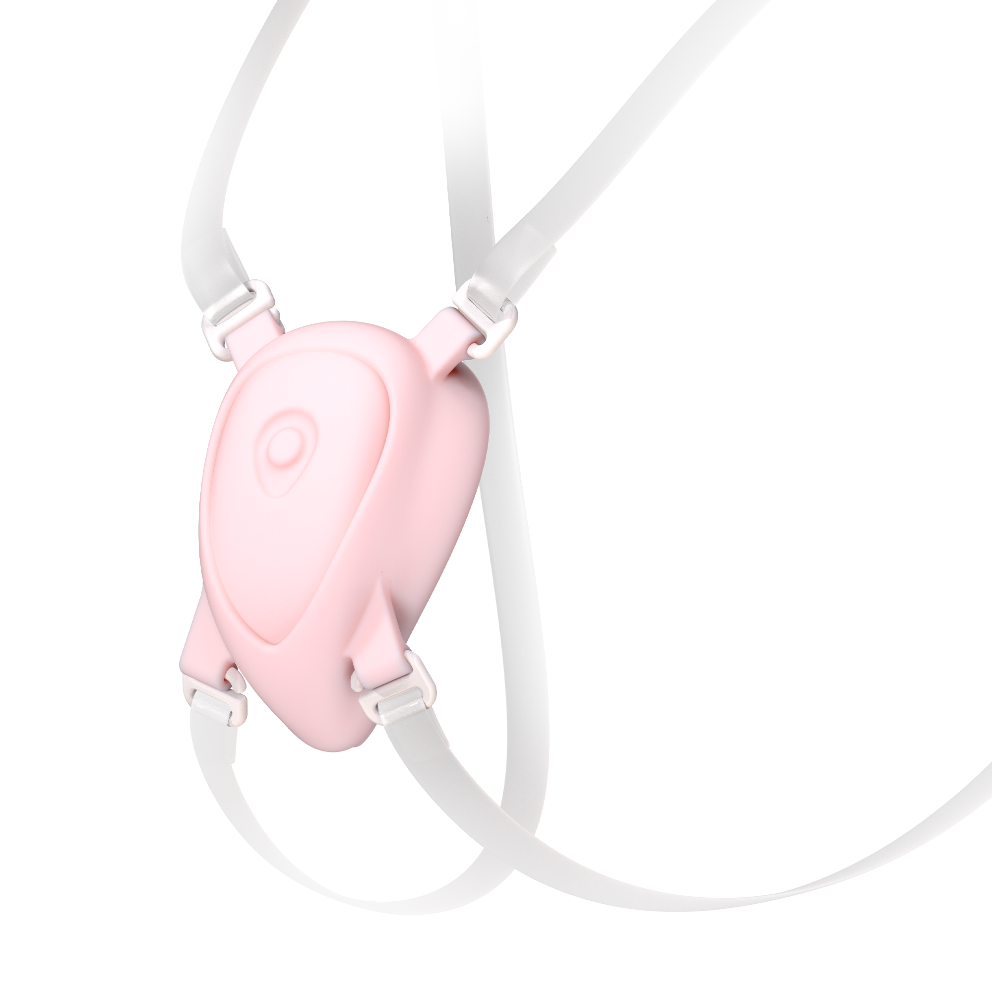 LUXUS – Luxus Tragbares Harness – Transparent/Pink