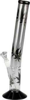 Bong Glas Black Leaf, 35cm