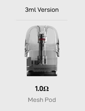 4 x Vaporesso Luxe Q3 Mesh Pod 3ml