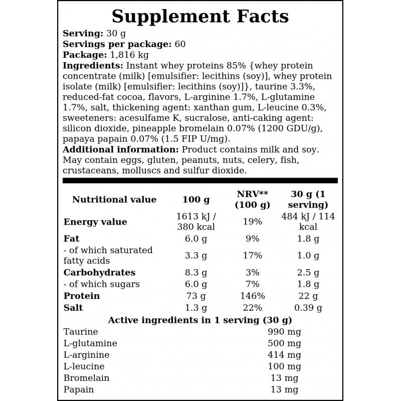 100% Whey Professional - 1816g - Vanilla Very Berry