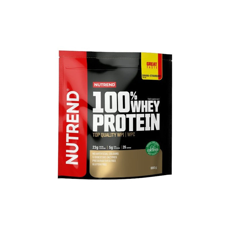 100% Whey Protein - 800g - Strawberry Banana