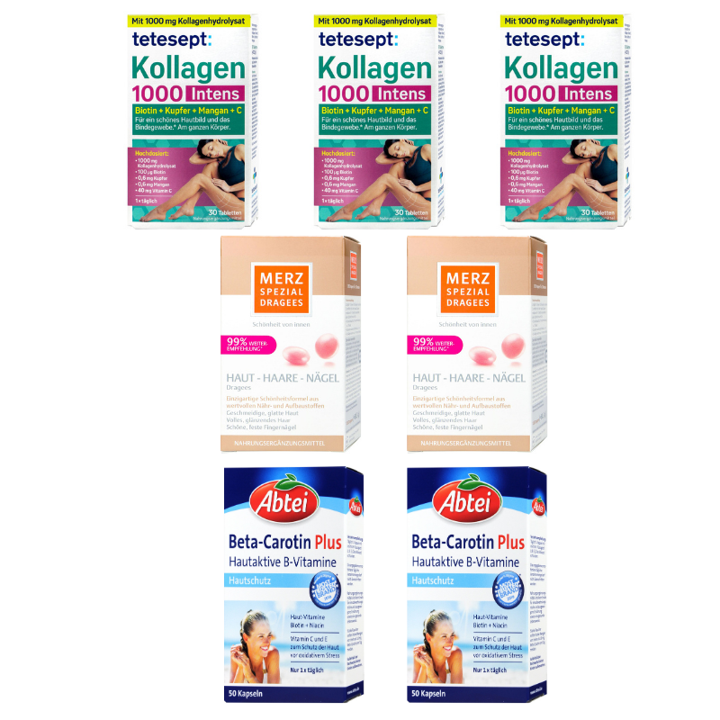 Trattamento di bellezza per donna (trattamento di 3 mesi per pelle e capelli) &  unghia)