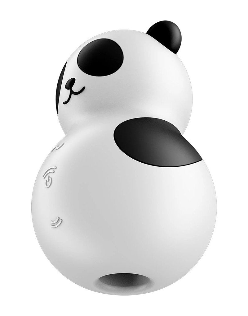 Satisfyer - Pocket Panda - Double Air Pulse Vibrator - Schwarz/Weiß