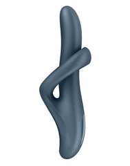Satisfyer - Heat Flex 4 - Wärmender Rabbit-Vibrator - Grau