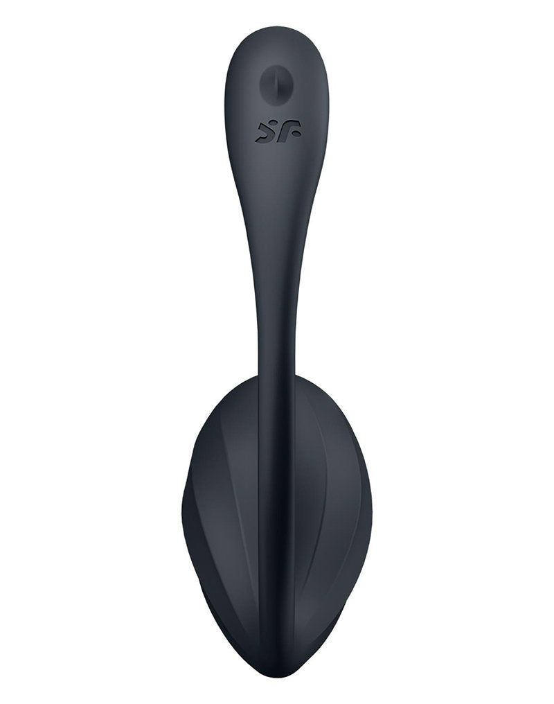 5: Satisfyer - Ribbed Petal - Wearable Vibrator (mit App-Steuerung) - Schwarz