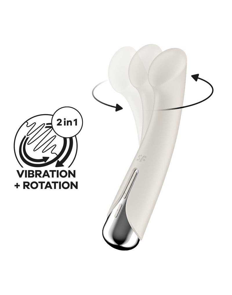 Satisfyer - Spinning G-Spot 1 - G-Punkt-Vibrator - Beige