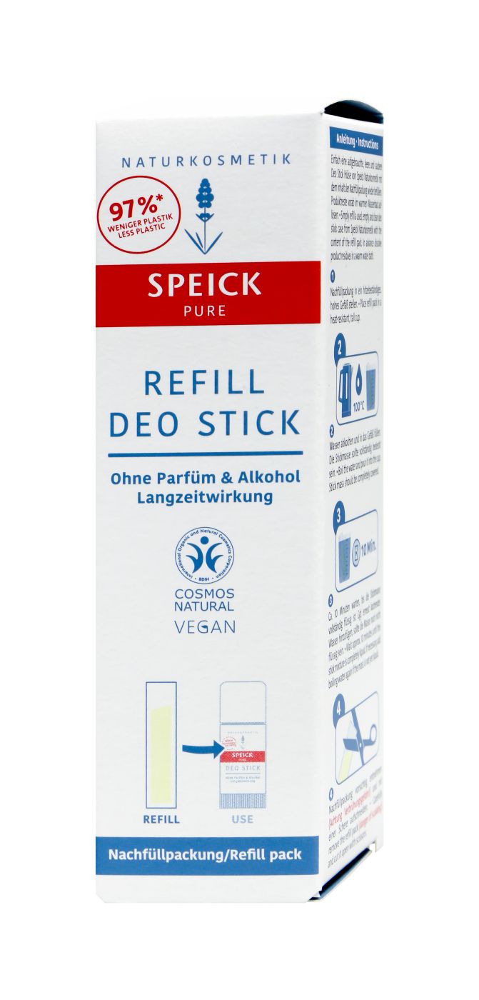 Speick Pure Deo Stick Refill, 40 ml
