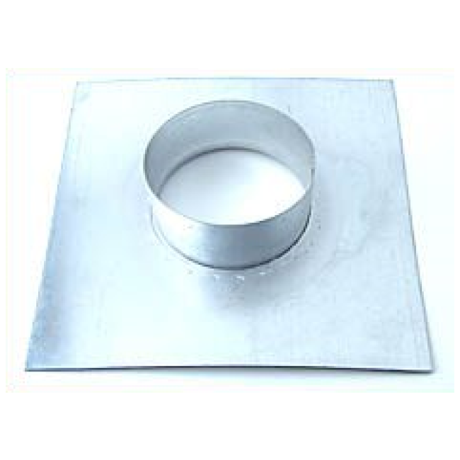Ventilution Wandflansch, Metall, für ø 125 mm