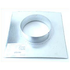 Wandflansch, Metall, für ø 160 mm