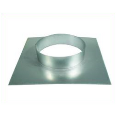 Wandflansch, Metall, für ø 200 mm