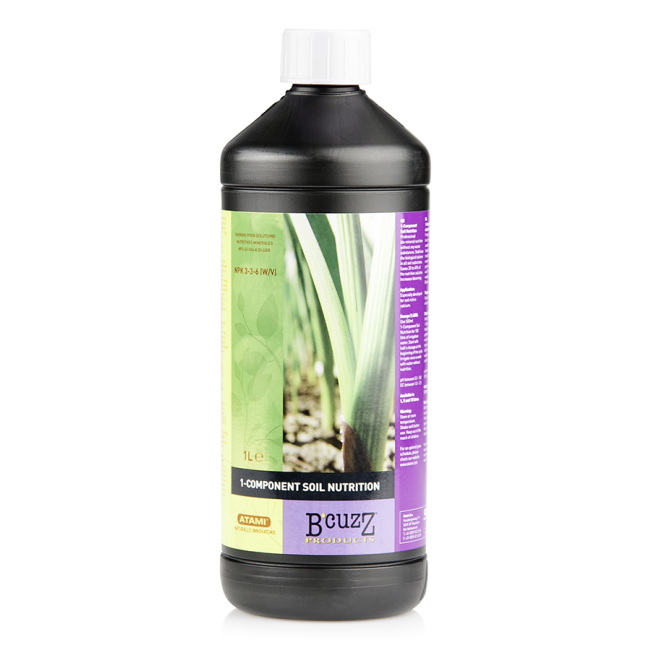 B´CUZZ Einkomponentendünger Erde, 1 L