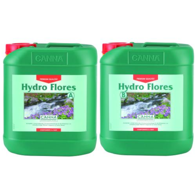 CANNA Hydro Flores A und B,  je 5 L