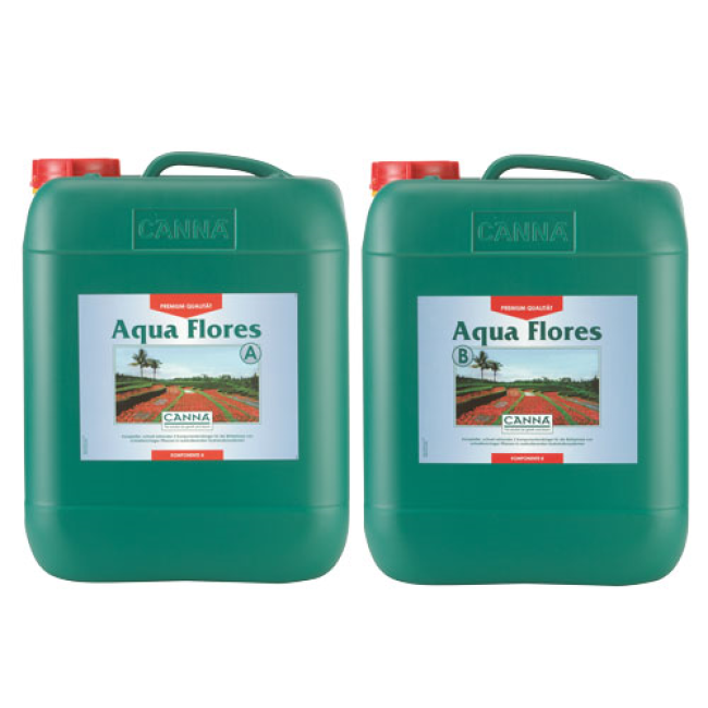 CANNA Aqua Flores A und B, je 10 L