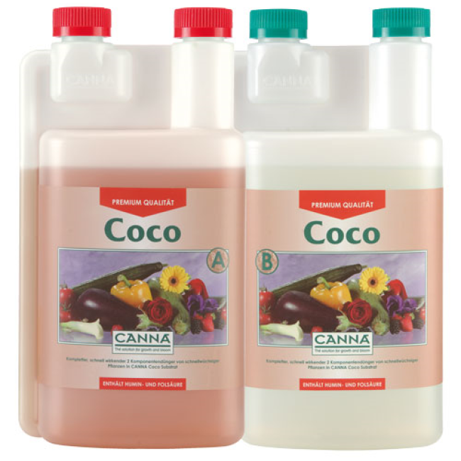 CANNA Coco, Dünger, A und B, je 1 L