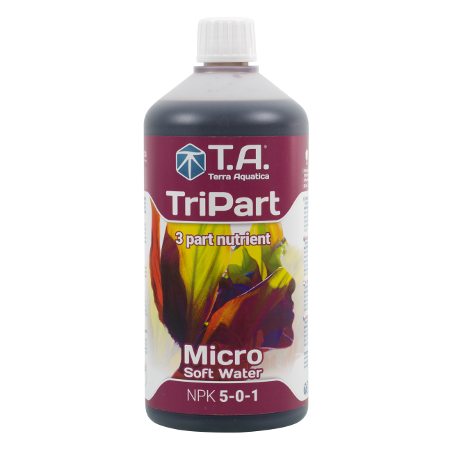 T.A. TriPart Micro, Weiches Wasser, 1 L  (GHE Flora Micro)