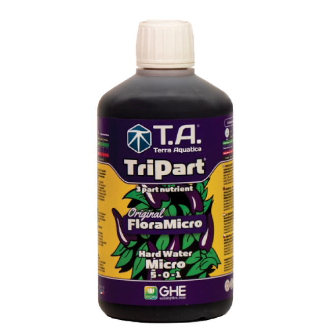 T.A. TriPart Micro, Hartes Wasser, 500 ml   (GHE Flora Micro)