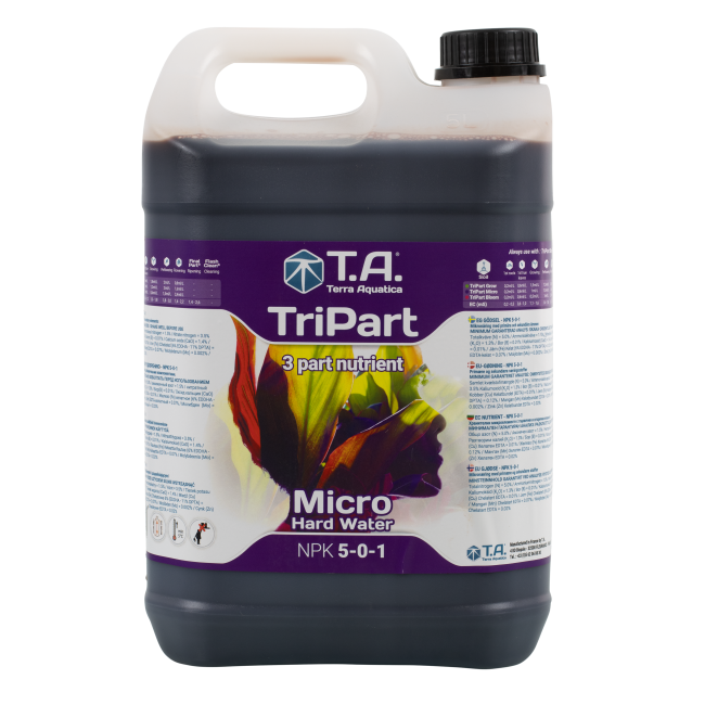 T.A. TriPart  Micro, Hartes Wasser, 5 L   (GHE Flora Micro)